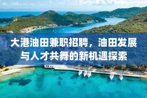 大港油田兼职招聘，油田发展与人才共舞的新机遇探索