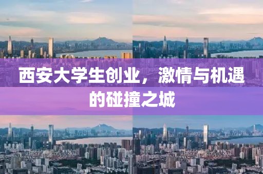 西安大学生创业，激情与机遇的碰撞之城