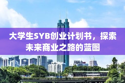 大学生SYB创业计划书，探索未来商业之路的蓝图